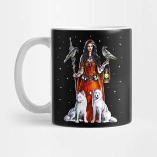 Morrigan Celtic Goddess Mug